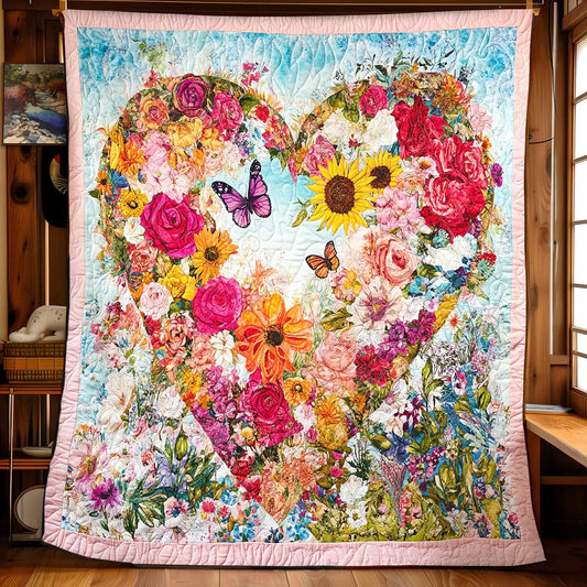 Flower Dream Quilt Blanket