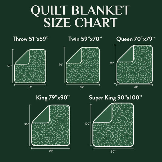 Flower Golden Hive Quilt Blanket