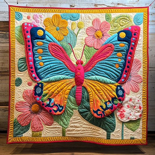 Flower Wing Quilt Blanket