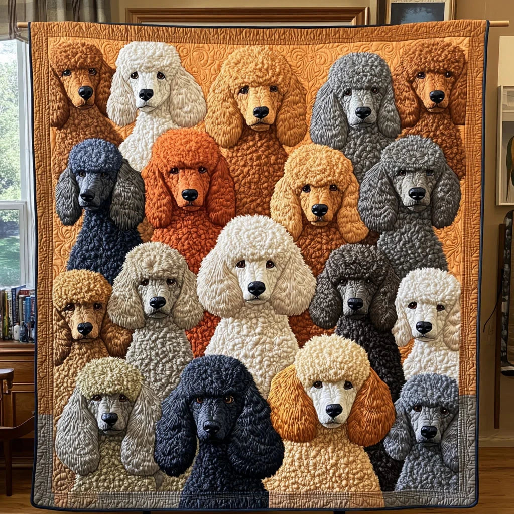 Fluffy Doodle Quilt Blanket