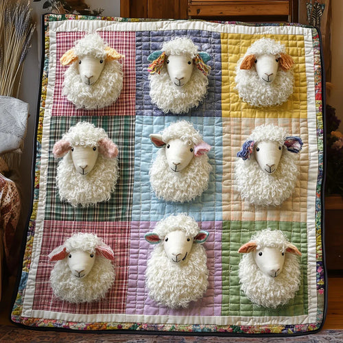 Fluffy Friend Quilt Blanket