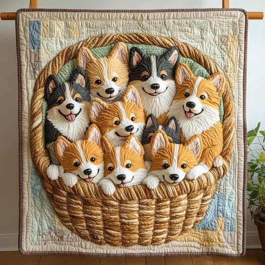 Fluffy Gathering Quilt Blanket