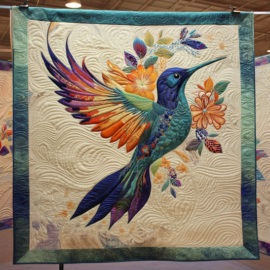Flying Beauty Quilt Blanket