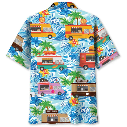 Food Truck Beach Hawaiian Shirt