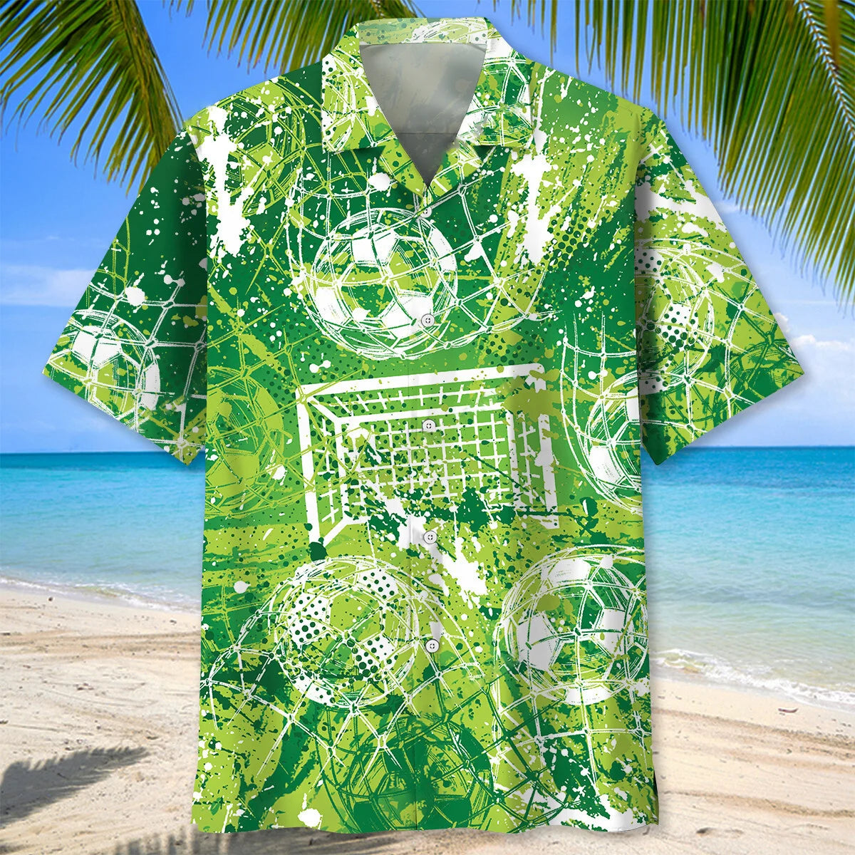 Football Goal Hawaiian Shirt