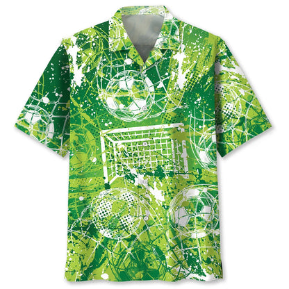 Football Goal Hawaiian Shirt