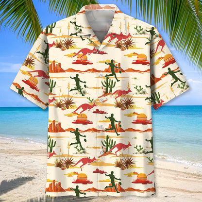 Football Lover Desert Hawaiian Shirt