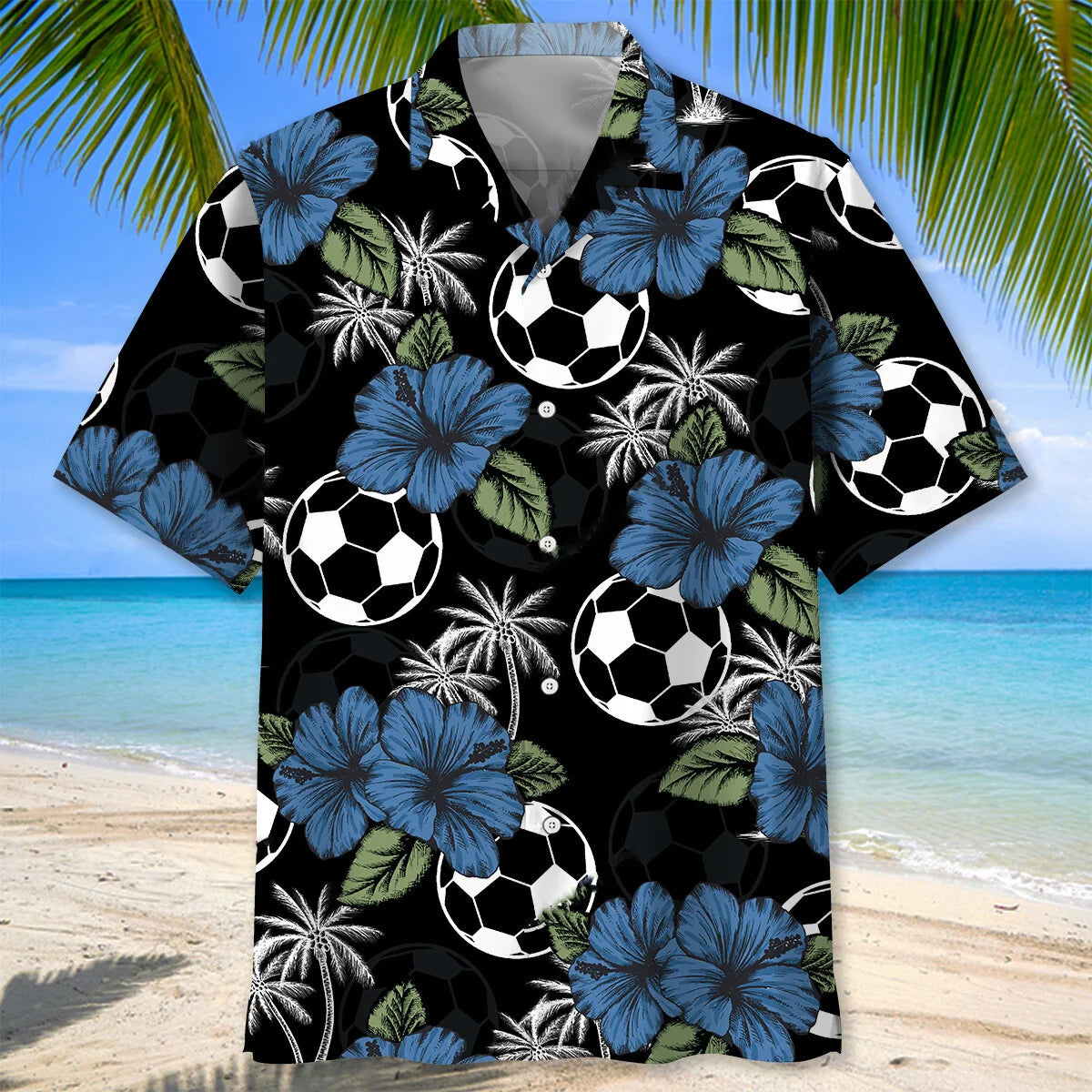Football Tropical Nature Hawaiian Shirt