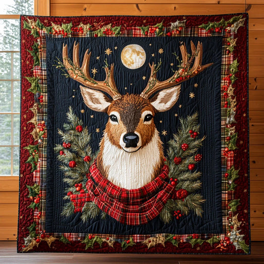 Forest Light Quilt Blanket