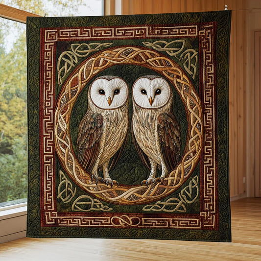 Forest Oracle Quilt Blanket