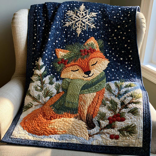 Forest Wander Quilt Blanket - Quilted Blanket by OtterMia
