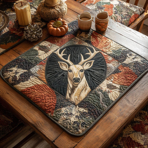 Forest Watcher Quilted Table Topper