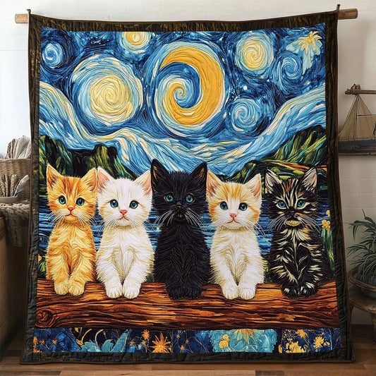 Fourbond Cat Quilt Blanket