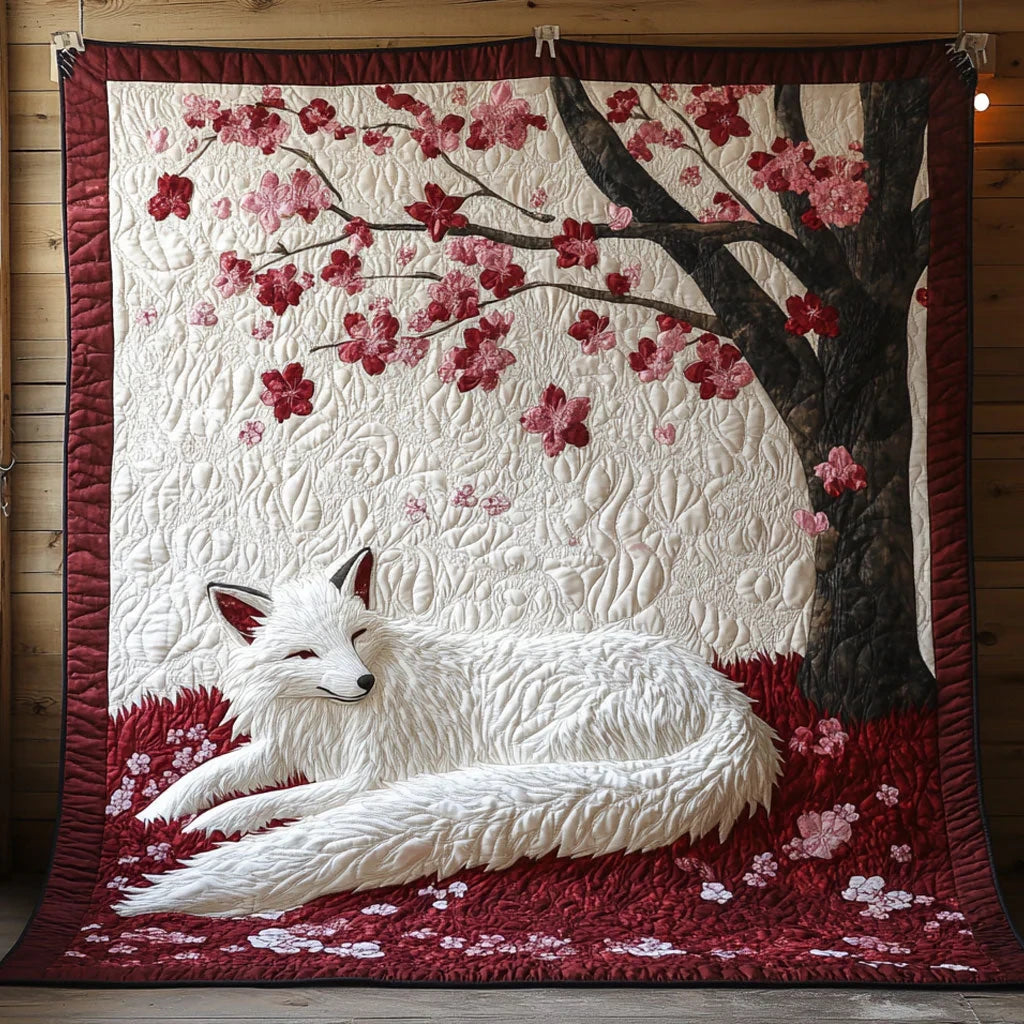 Fox And Soft Quilt Blanket