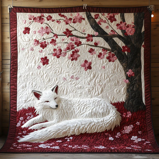 Fox And Soft Quilt Blanket