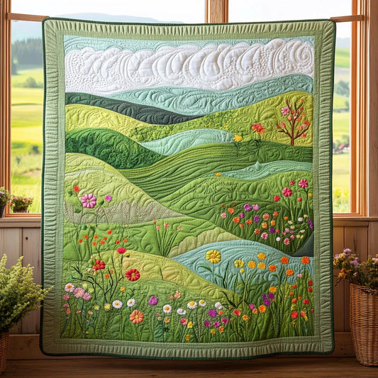 Fresh Valley Quilt Blanket