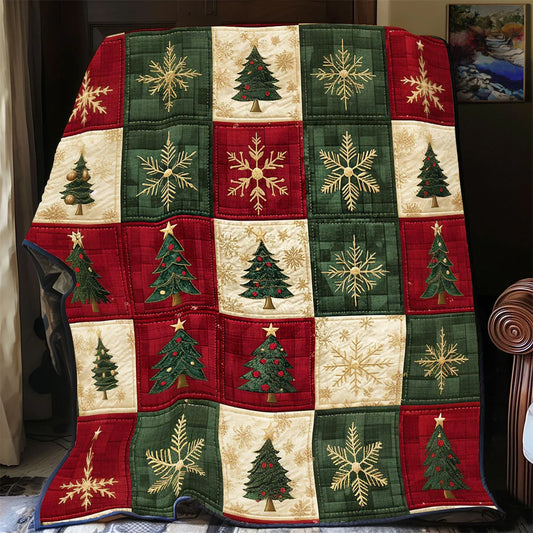 Frost Branch Quilt Blanket