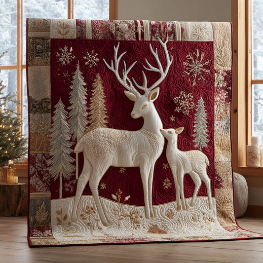 Frost Elegance Quilt Blanket