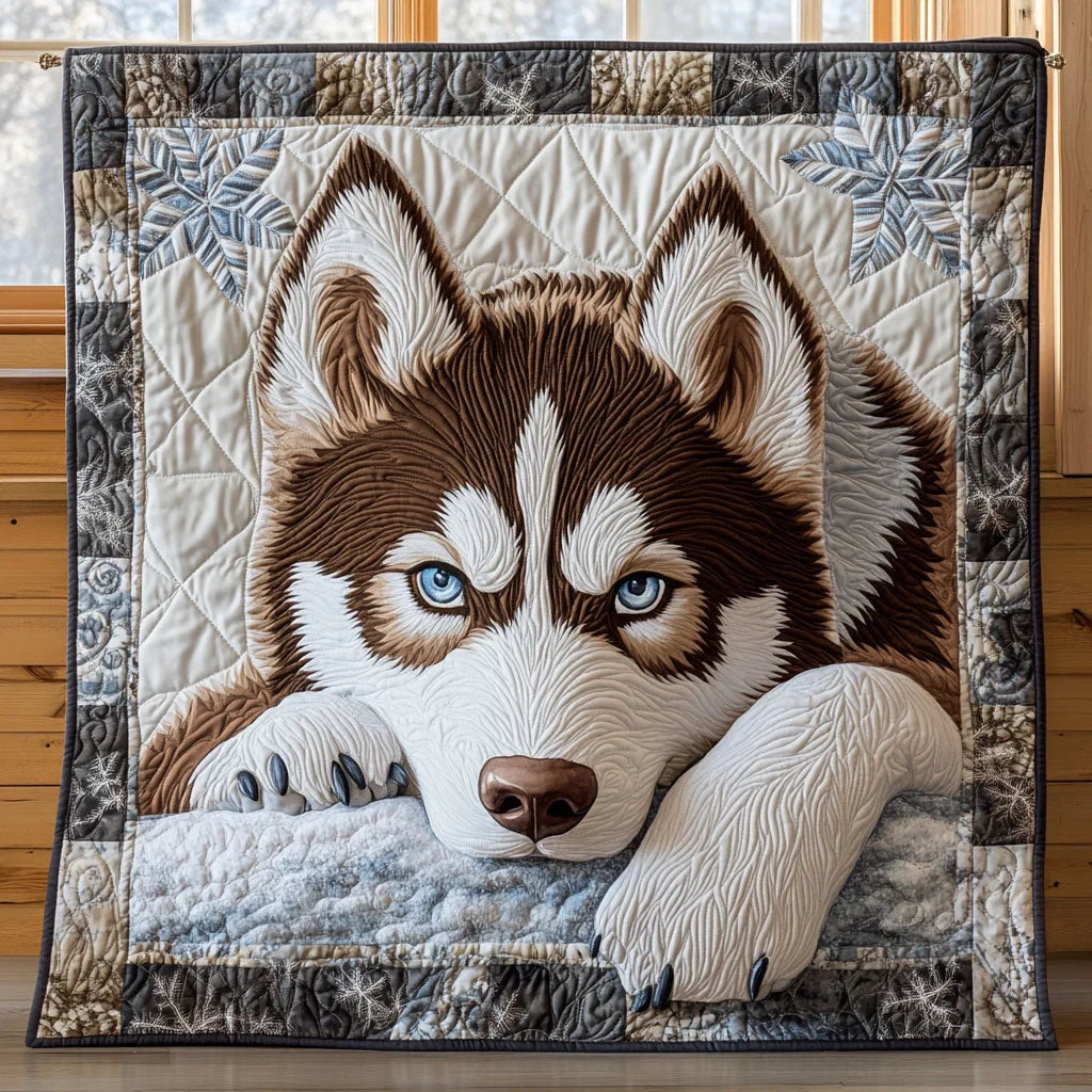 Frost Gaze Quilt Blanket