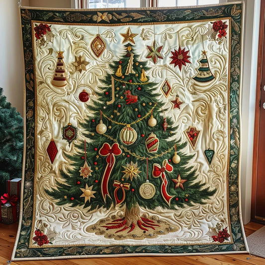 Frosted Pine Quilt Blanket