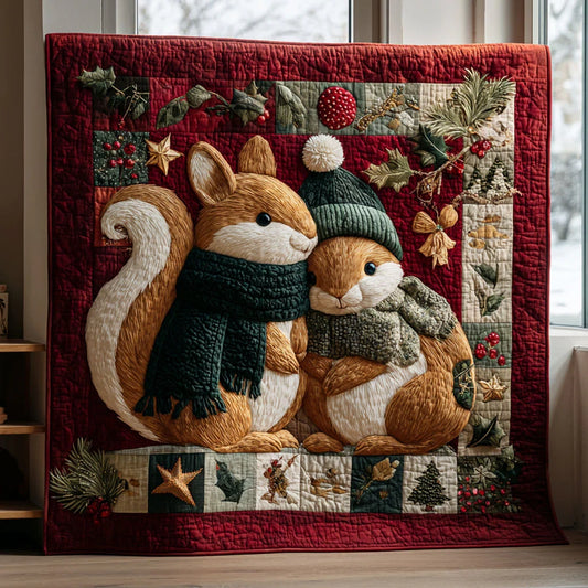 Frosty Duo Quilt Blanket