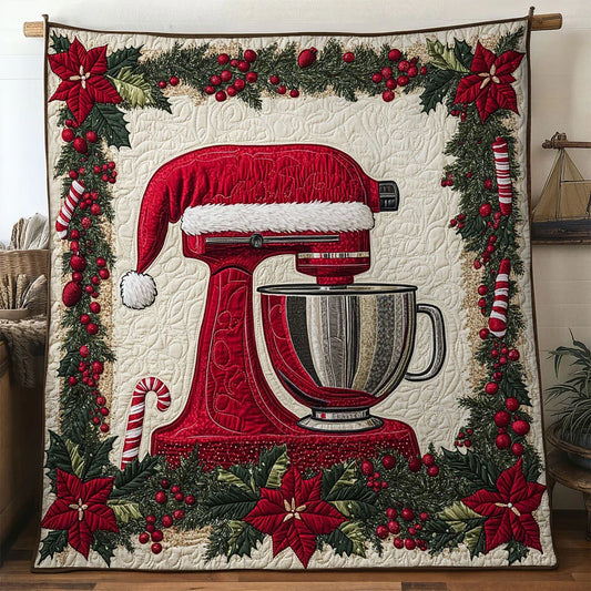 Frosty Kitchen Flour Mixer Machine Quilt Blanket