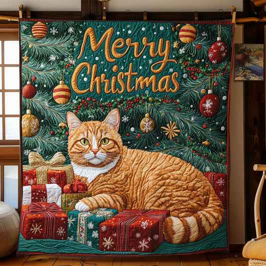 Frosty Paws Quilt Blanket