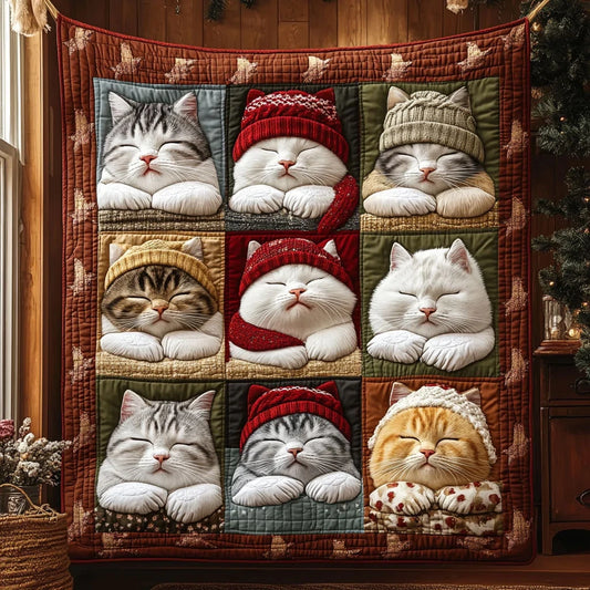 Frosty Snuggle Quilt Blanket