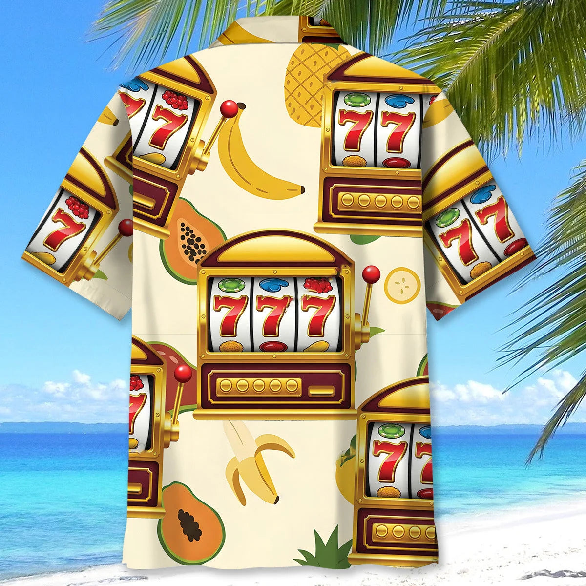 Fruity Lucky 7 Number Hawaiian Shirt