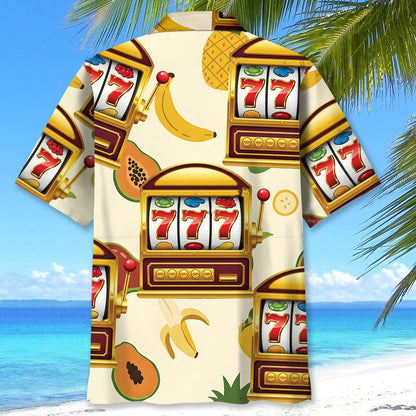 Fruity Lucky 7 Number Hawaiian Shirt