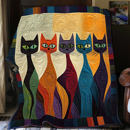 Funky Tails Quilt Blanket