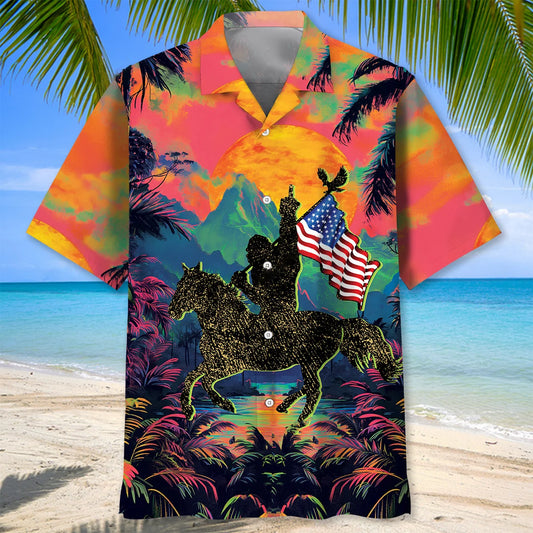 Funny Bigfoot Proud Hawaiian Shirt - S - hawaiian shirt
