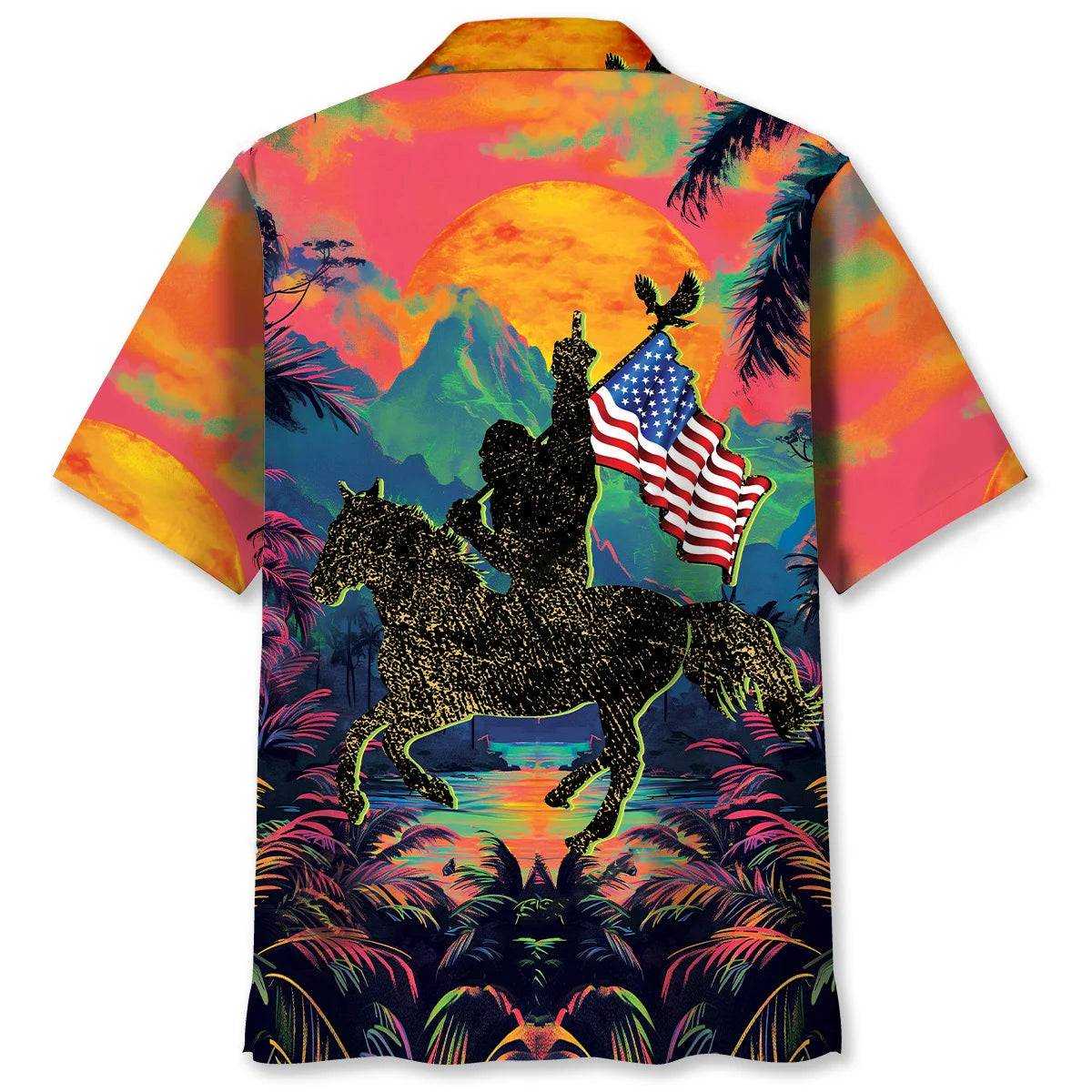 Funny Bigfoot Proud Hawaiian Shirt