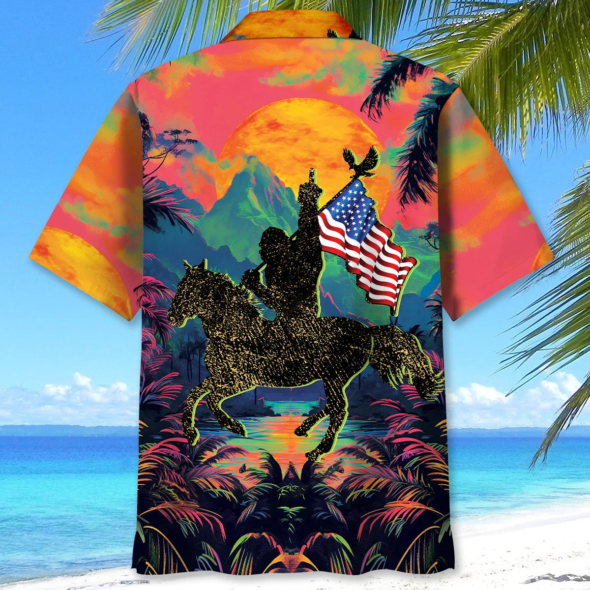 Funny Bigfoot Proud Hawaiian Shirt