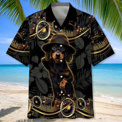 Funny Dachshund Dog Hawaiian Shirt