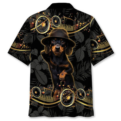 Funny Dachshund Dog Hawaiian Shirt