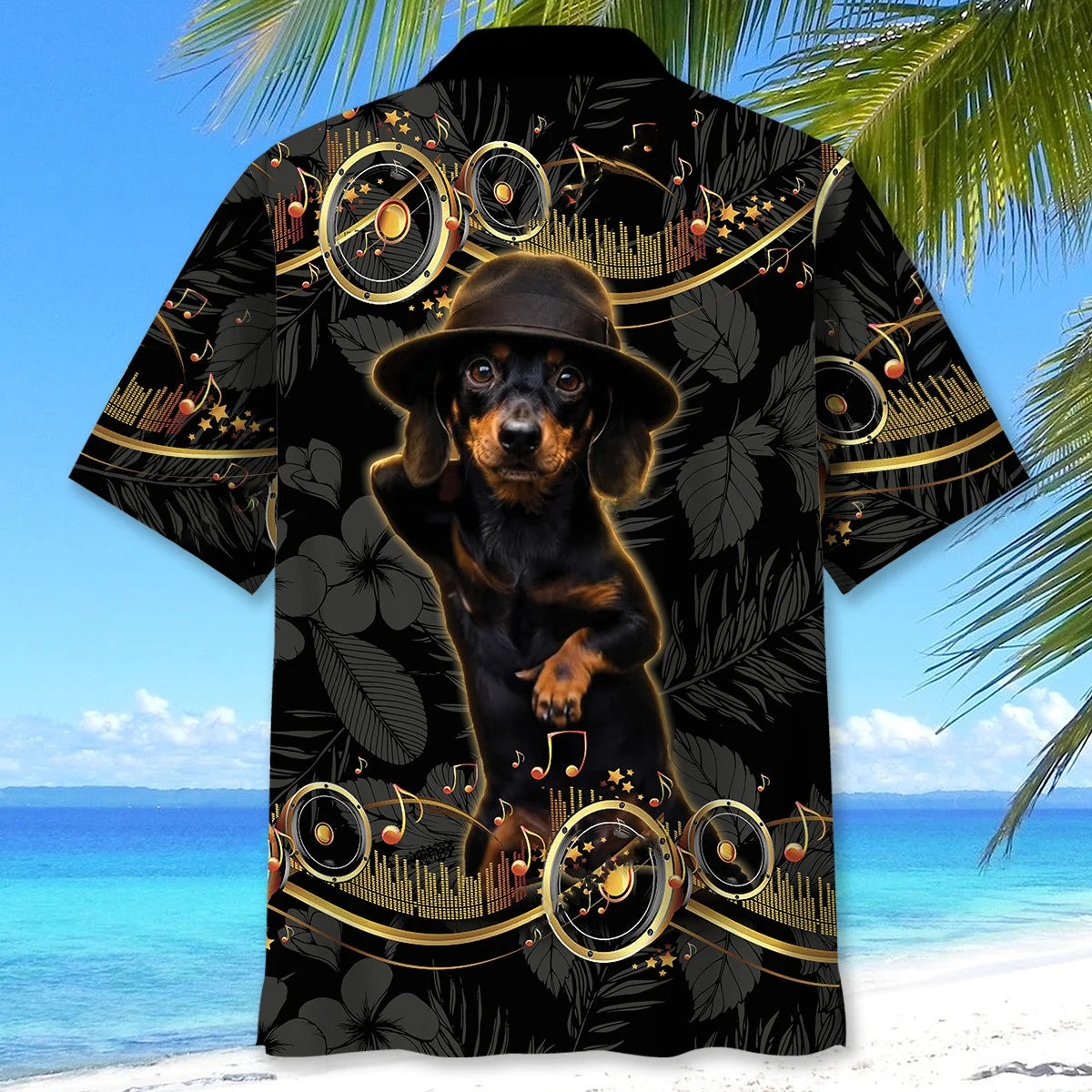 Funny Dachshund Dog Hawaiian Shirt
