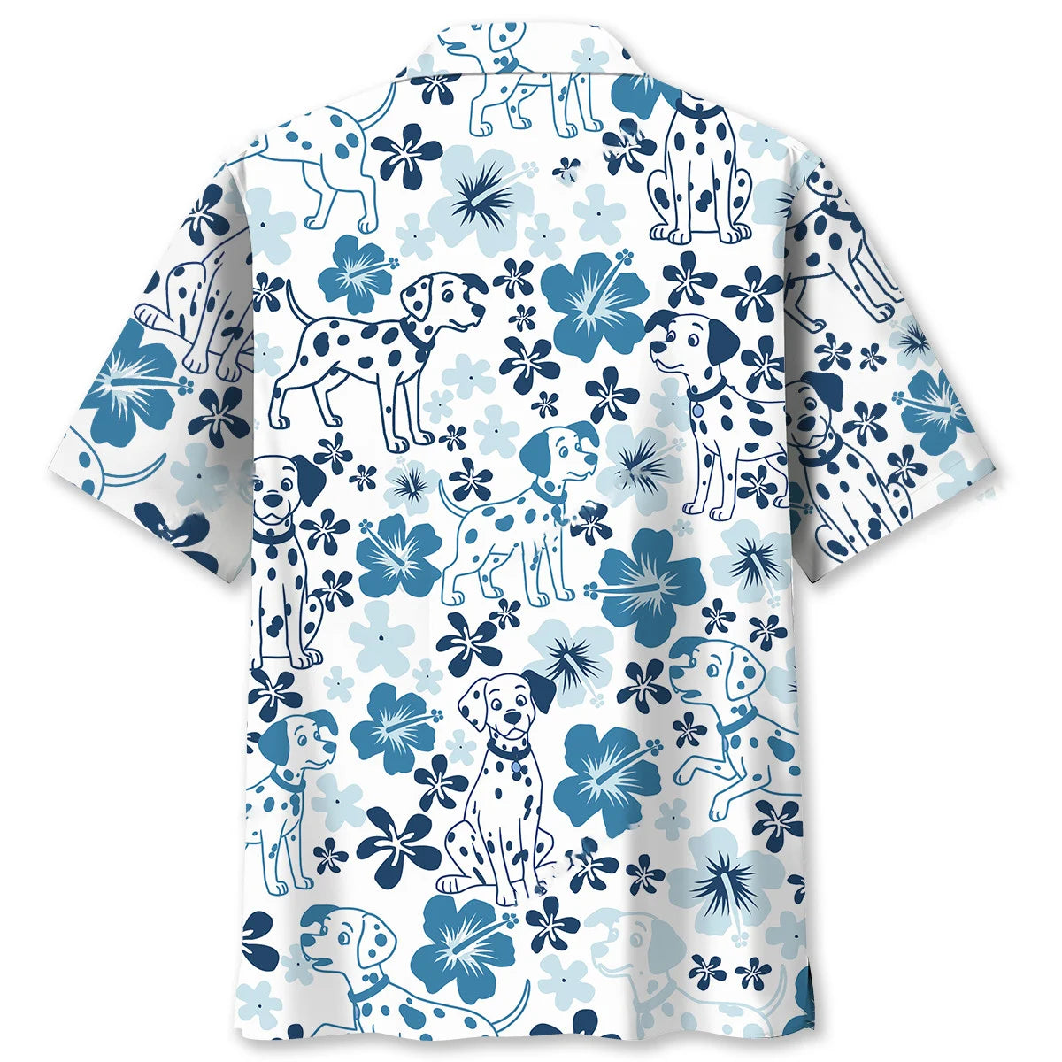 Funny Dalmatian Hawaiian Shirt