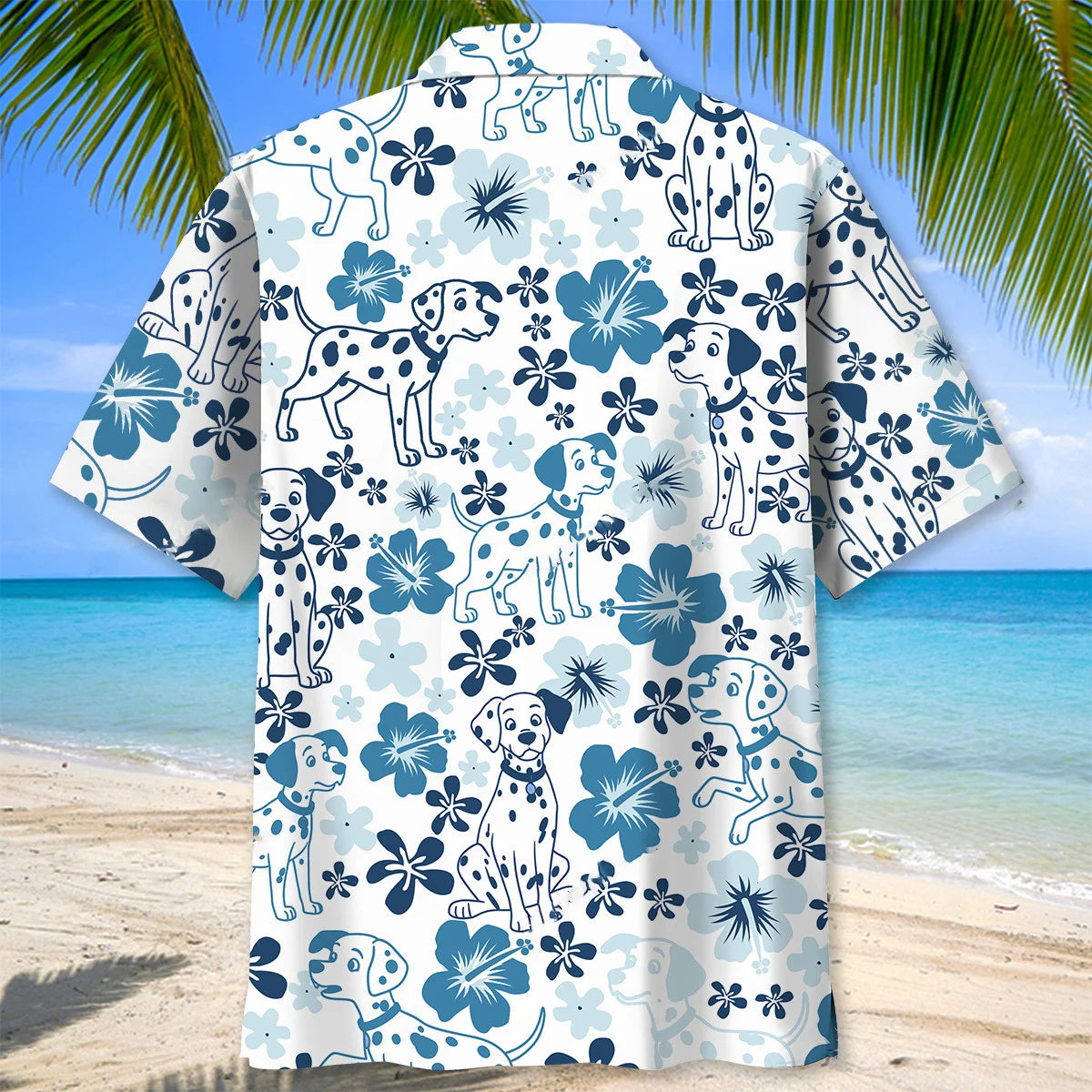 Funny Dalmatian Hawaiian Shirt