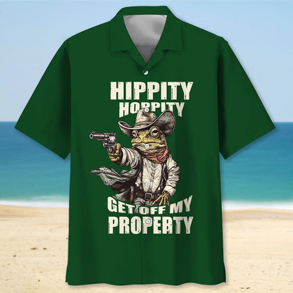 Funny Frog Cowboy Hawaiian Shirt