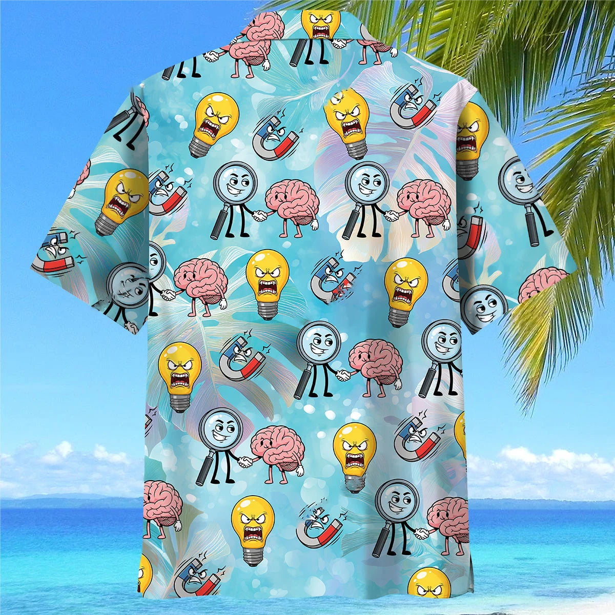 Funny Physics Symbol Hawaiian Shirt