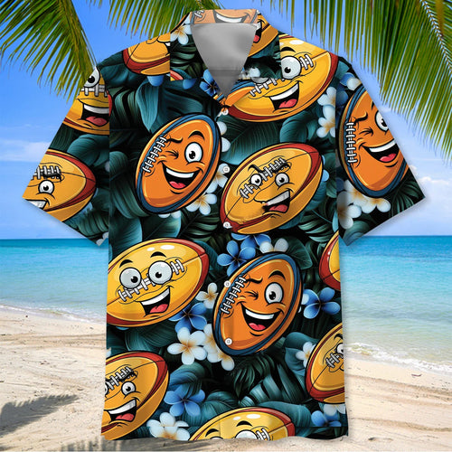 Funny Rugby Hawaiian Shirt