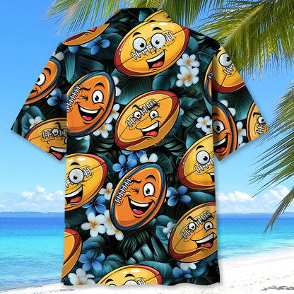 Funny Rugby Hawaiian Shirt