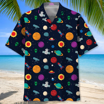 Funny Space Hawaiian Shirt