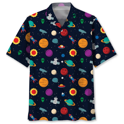 Funny Space Hawaiian Shirt