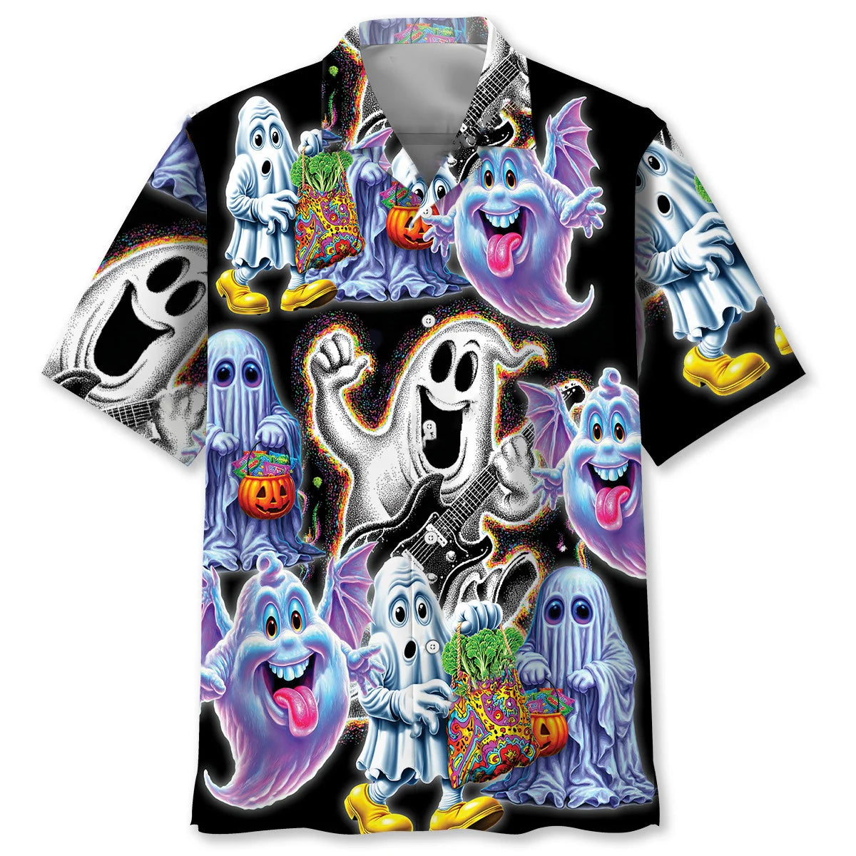 Funny Spooky Boo Hawaiian Shirt