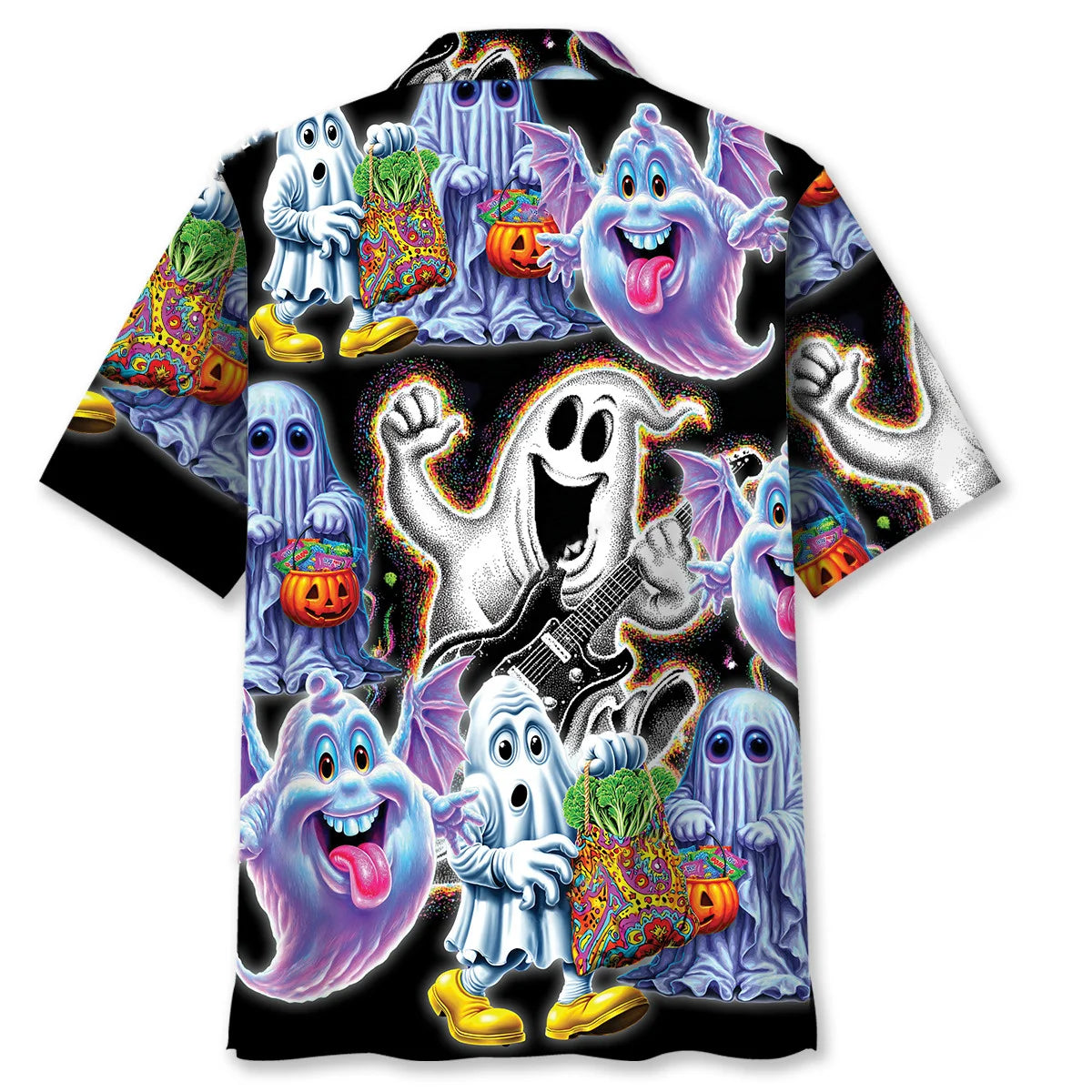 Funny Spooky Boo Hawaiian Shirt