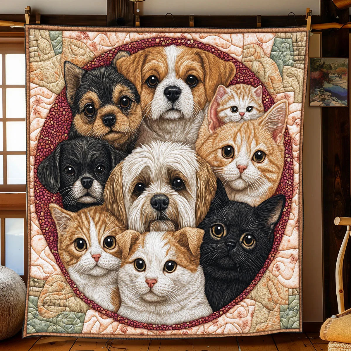 Furever Together Quilt Blanket