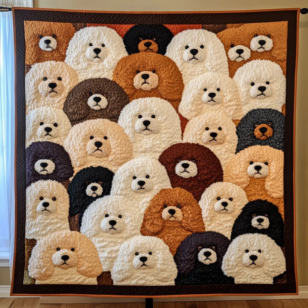 Furry Doodle Quilt Blanket