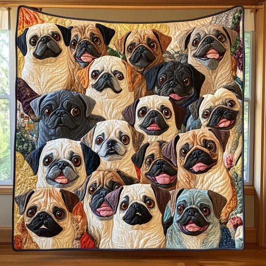 Furry Friends Quilt Blanket